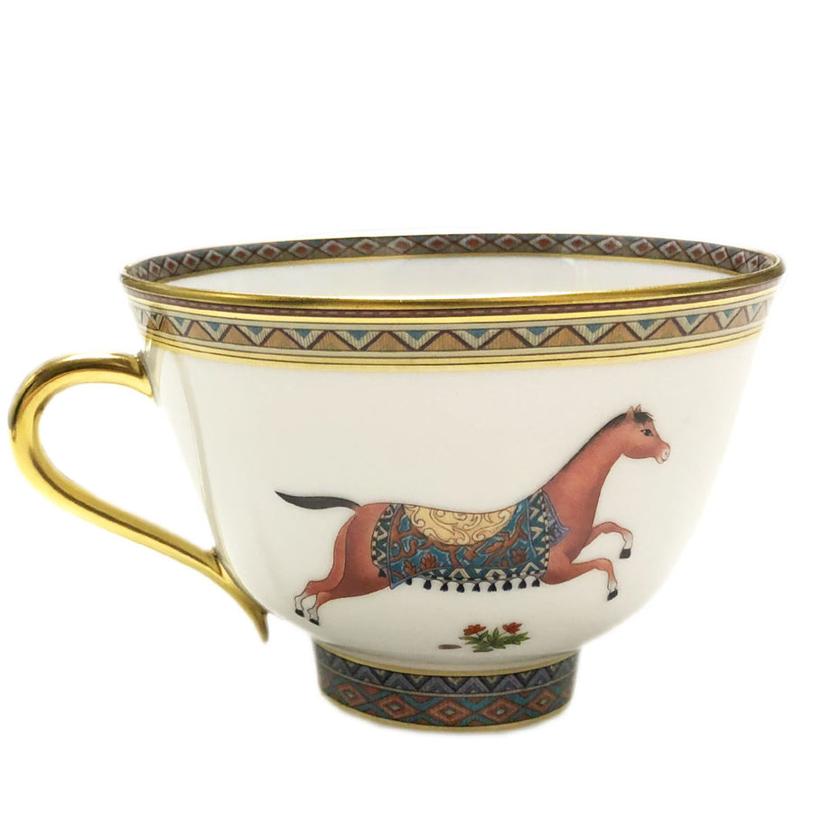 Hermes Tableware Pair HERMES 9884 CHEVAL DORIENT Chevaldrian Chevaldri