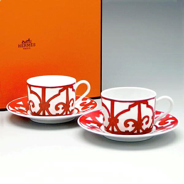 エルメス HERMES カップ&ソーサー 11016P Balcon Du Guadalquivir 