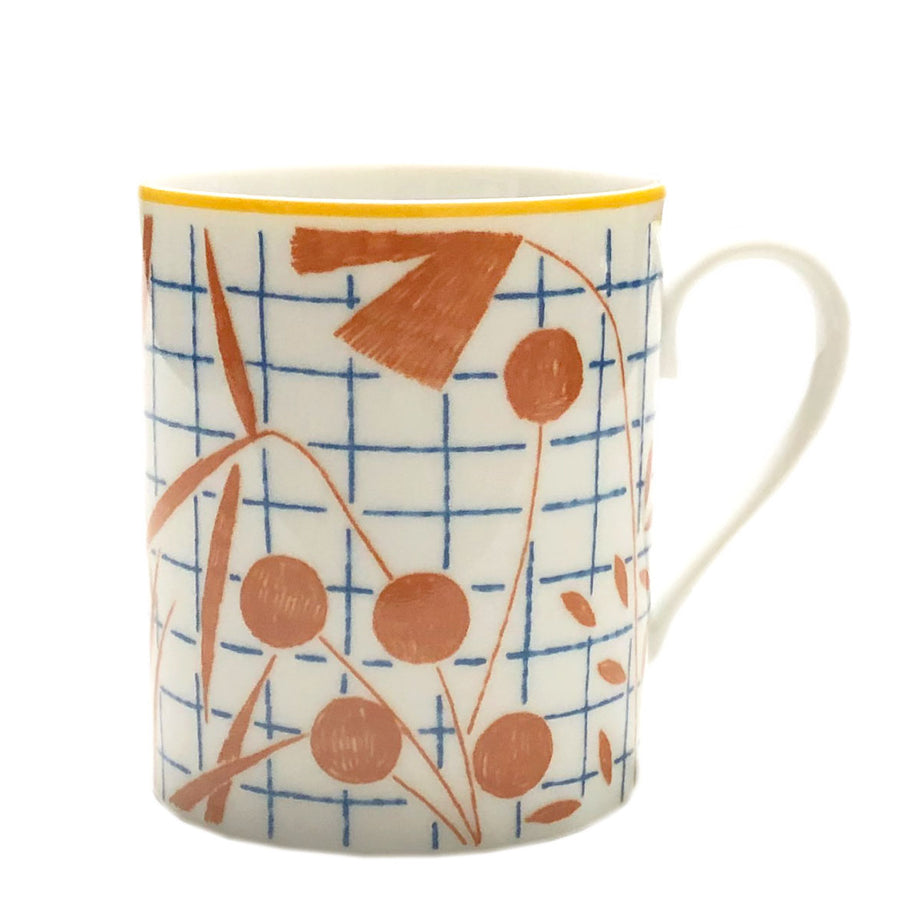 エルメス 食器 マグ HERMES 43131 MUG A WALK IN THE NIGEL PEAKE