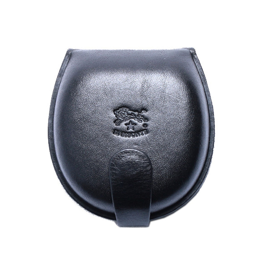 Il Bisonte IL BISONTE Coin Purse Coin Case Horseshoe C0543 P 153 BLACK