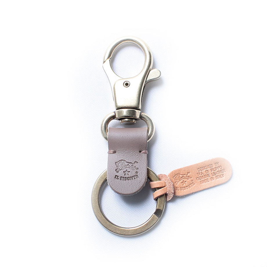 IL BISONTE IL BISONTE key ring key hook key holder C0551 P 618 TORTORA