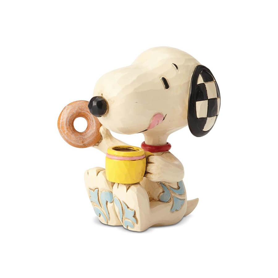 ジムショア Jim Shore ピーナッツ Peanuts フィギュア 人形 スヌーピー ドーナッツ＆コーヒー 6001297 Snoopy