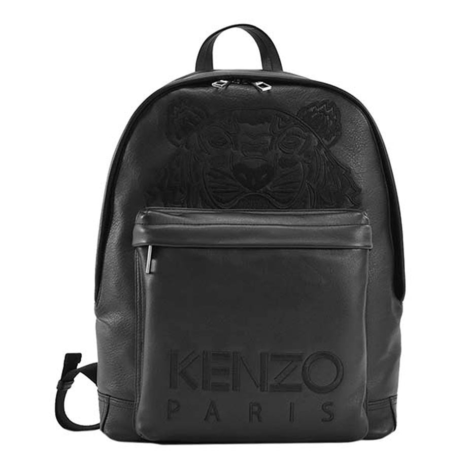 ケンゾー KENZO FA65SF300L49 99 KAMPUS TIGER LEATHER BACKPACK