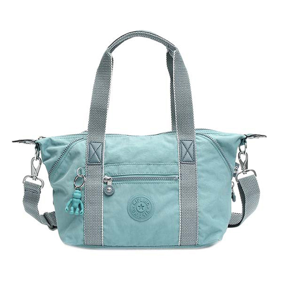 キプリング Kipling ショルダーバッグ K01327 50L ART MINI アートミニ 2way 斜めがけバッグ ミニボストン  アクアフロスト AQUA FROST ライトブルー系