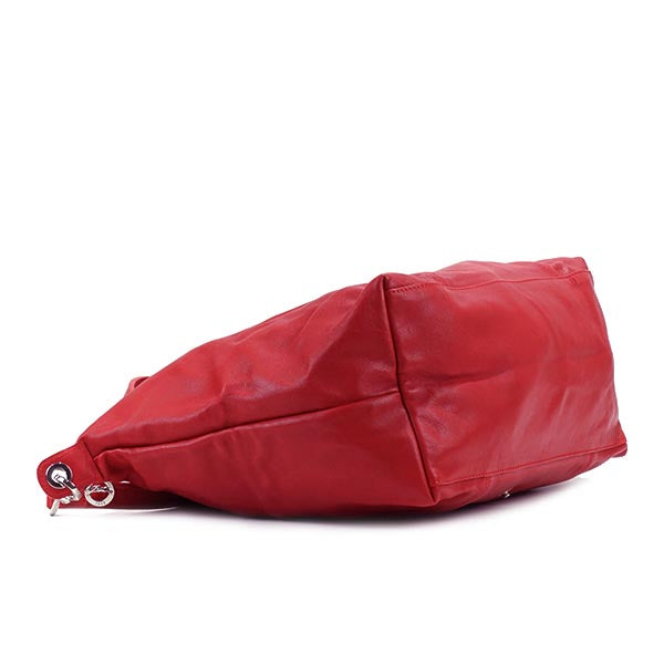 Longchamp Le Pliage Cuir Medium Red 1515 737 045