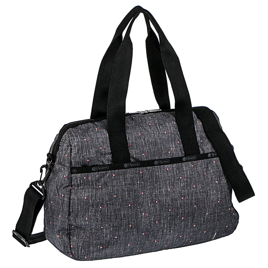 レスポートサック LeSportsac バッグ ショルダーバッグ ボストンバッグ 3356 F090 HARPER BAG ハーパーバッグ KISS  KISS ハート グレー系