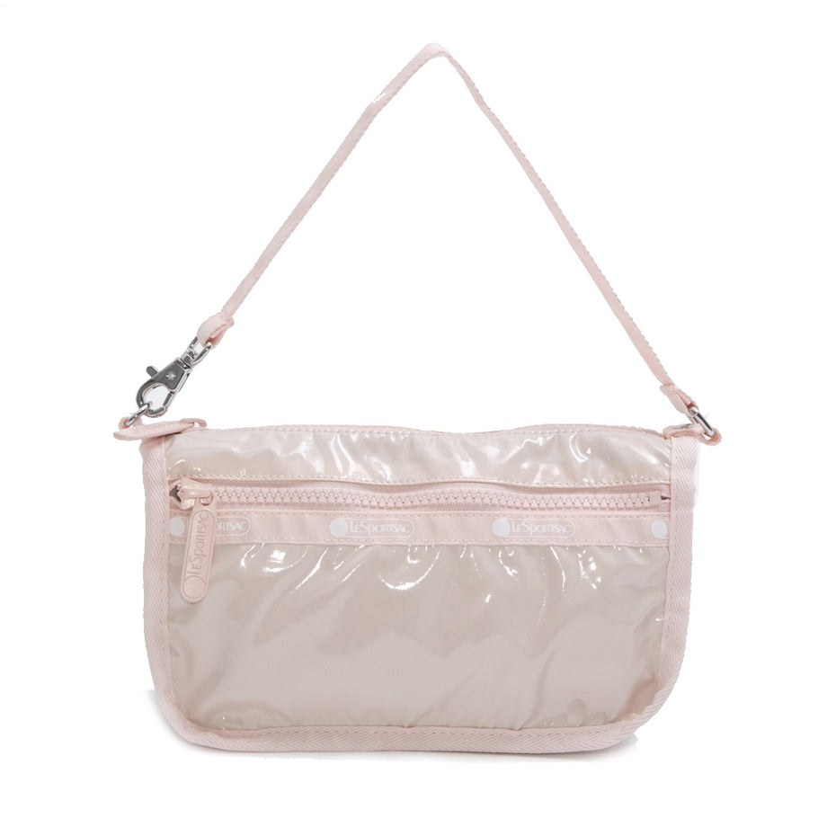 レスポートサック LeSportsac ポーチ ストラップ付き ハンドバッグ 3454 C339 CLASSIC POUCHETTE クラシック  ポシェット COASTAL LATTE ライトピンク