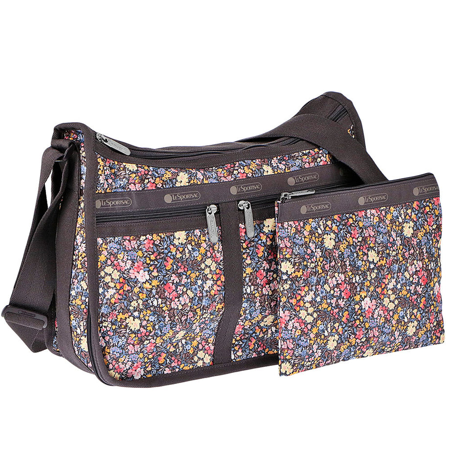 LeSportsac LeSportsac 包單肩包斜挎包 7507 F093 Deluxe Everyday Bag 豪華日常包  FESTIVITIES 花卉圖案多色