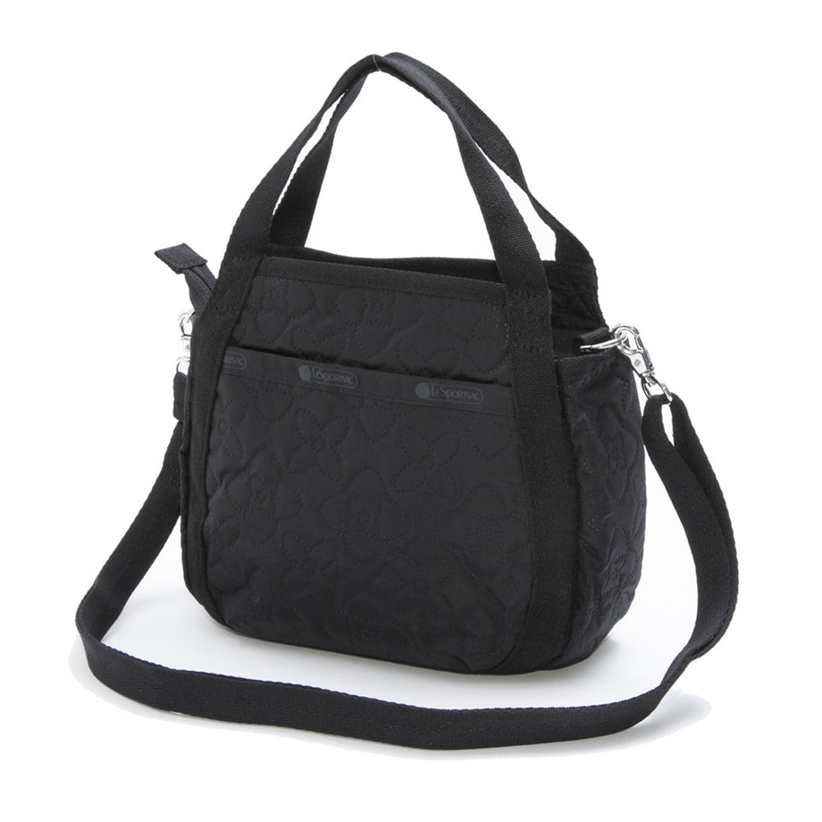 レスポートサック LeSportsac ハンドバッグ SMALL JENNI 8056 H071 スモール ジェニー 2WAY ミニバッグ  ショルダーバッグ 斜めがけバッグ STAMPED BLOSSOM ブラック系