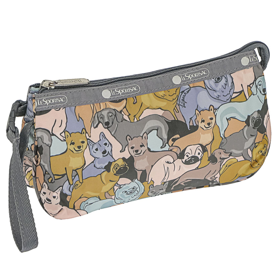 レスポートサック LeSportsac ポーチ マルチケース ストラップ付 8105 F304 SMALL KOKO スモール ココ KON AND  FRIENDS グレー系マルチ