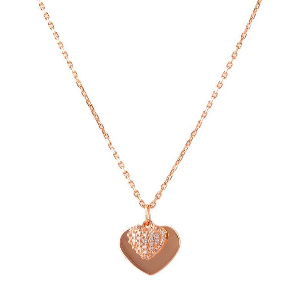 Michael Kors MICHAEL KORS MK pave heart pendant necklace accessories M