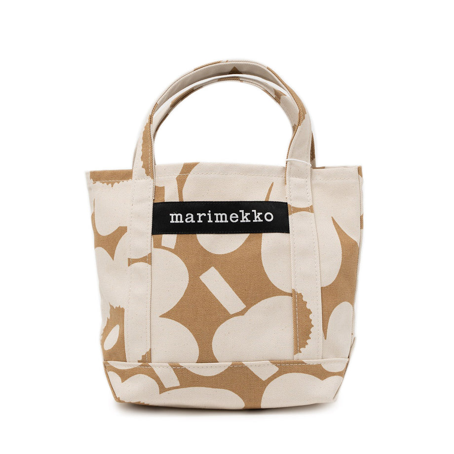 マリメッコ marimekko バッグ ハンドバッグ トートバッグ ミニトート 090927 886 SEIDI セイディ UNIKKO ウニッコ  COTTON/BEIGE ベージュ系