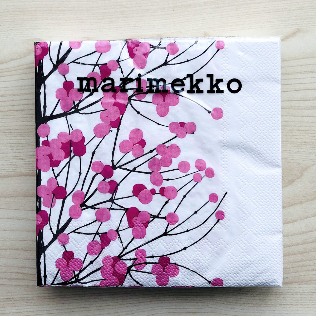 マリメッコ marimekko ペーパーナプキン 紙ナプキン ランチサイズ 20枚