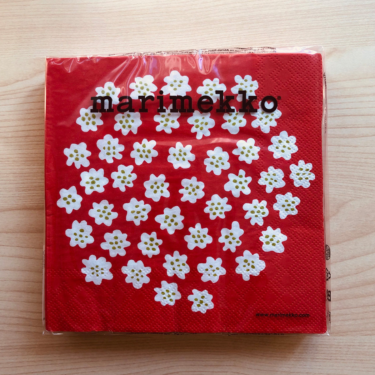 マリメッコ marimekko ペーパーナプキン 紙ナプキン ランチサイズ 20枚