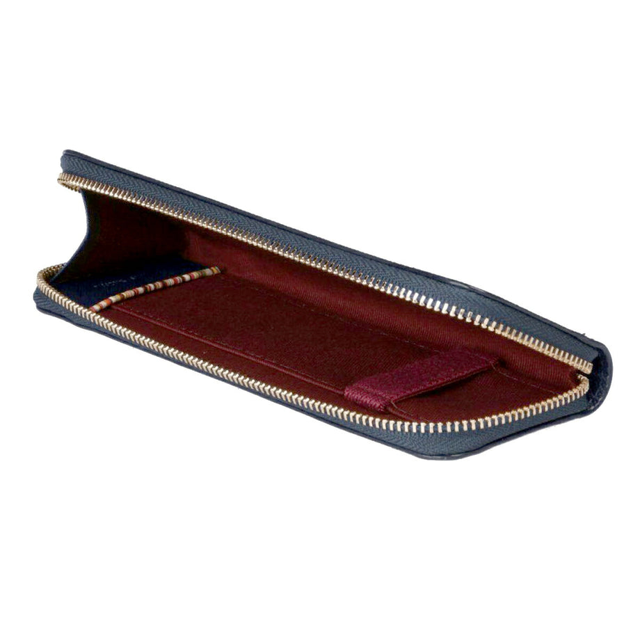 Paul Smith Zip Straw Grain Pen Case, Pencil Case, Pouch, Brush Case, M