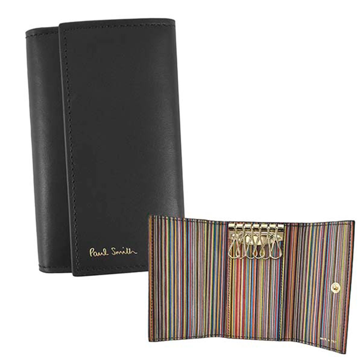 Paul Smith Paul Smith key case M1A1981 79 black MEN WALLET KCASE INTMU