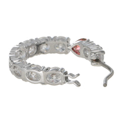 スワロフスキー SWAROVSKI ピアス 5391763 Love ラブ シルバー＋レッド