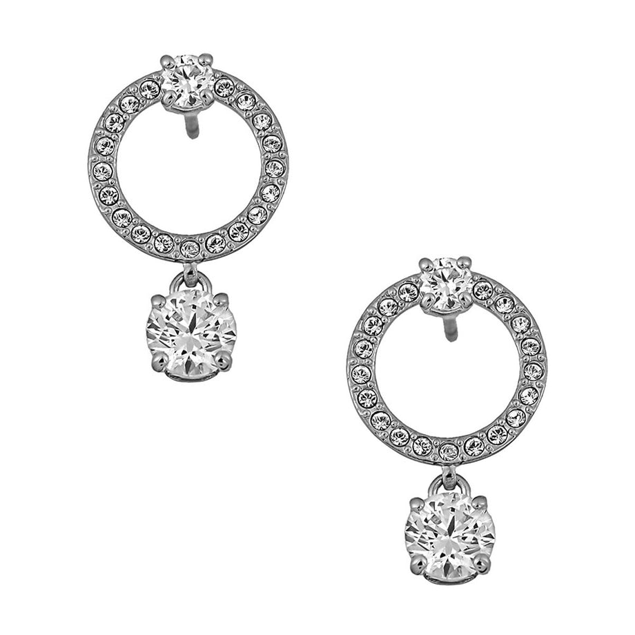 スワロフスキー SWAROVSKI ピアス アクセサリー 5563278 アトラクト サークル ATTRACT CIRCLE シルバー+クリスタル