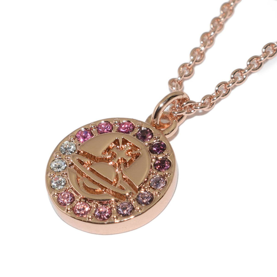 ヴィヴィアン ウエストウッド Vivienne Westwood ネックレス アクセサリー CLARETTA PENDANT ピンクゴールド オーブ  ORB 63020282-G172